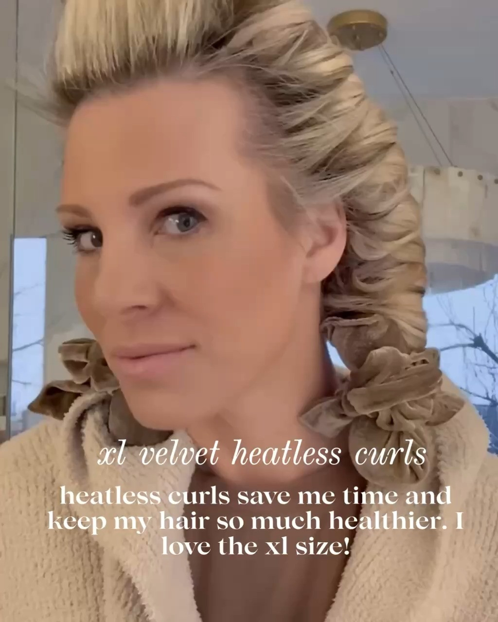 KITSCH VELVET XL HEATLESS CURLING SET — OVERNIGHT HEATLESS CURLS! This is one of those beauty finds I genuinely keep in rotation. I use this overnight for soft, voluminous curls without any heat damage, and the velvet fabric is comfortable enough to sleep in. It gives that effortless, polished hair look in the morning with almost zero effort — a must if you want healthy curls without hot tools.

#Amazon #TheHillaryStyle #AmazonBeauty #HeatlessCurls #KitschHair #HairCareEssentials #OvernightCurls #NoHeatHair #CleanBeautyFinds #EverydayBeauty 

 #LTKmomlife #LTKmorningroutine #LTKOver40