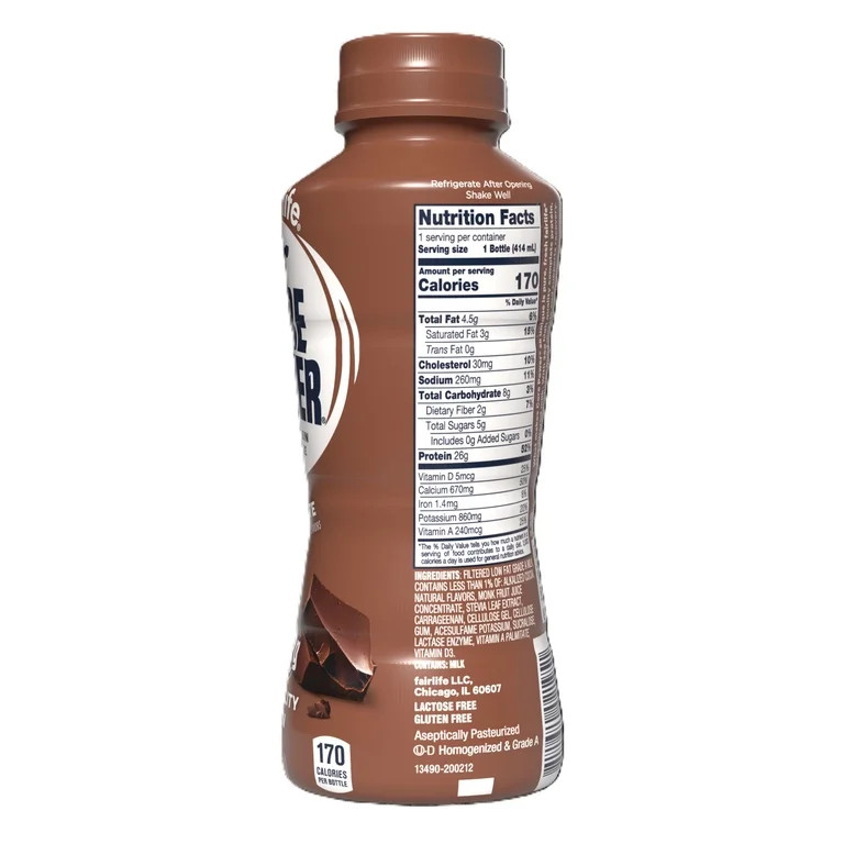 Core Power Protein Shake with 26g Protein by fairlife Milk, Chocolate, 14 fl oz | Walmart (US)