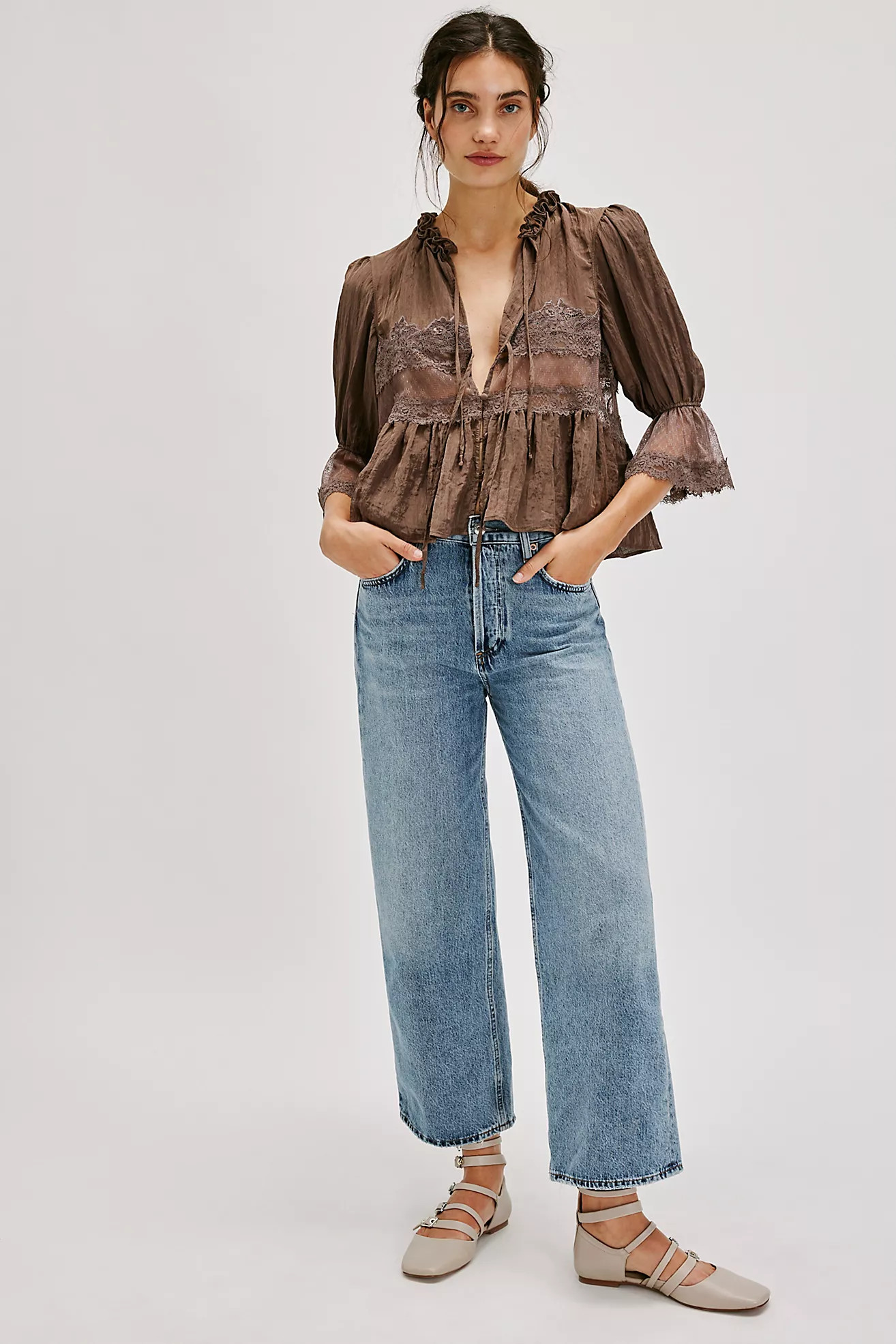 AGOLDE Ren Jeans | Free People (Global - UK&FR Excluded)