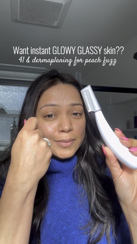 41 and my skin has never looked so good . Try dermaplaning at home with this sonic smooth 

#LTKbeauty #LTKVideo