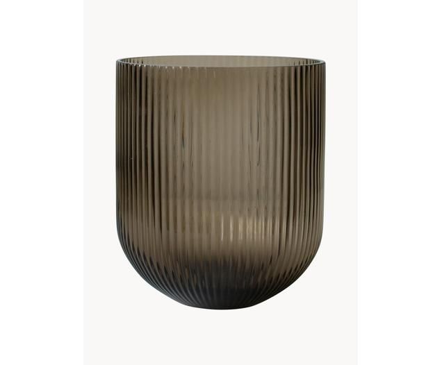 Glas-Vase Simple Stripe, H 22 cm | Westwing EU