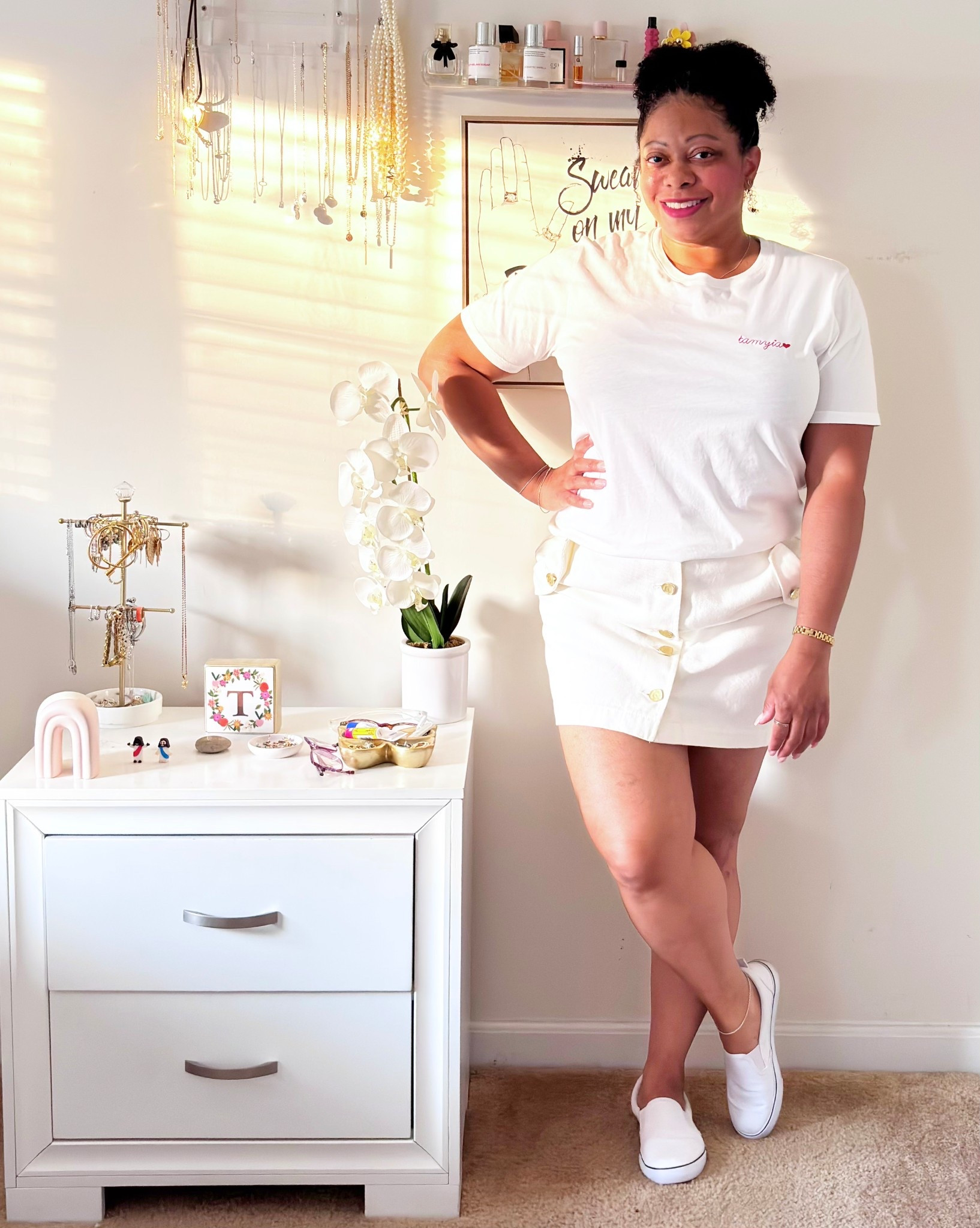 Summer Outfit, I like that this skirt can be dressy or casual 

#LTKMidsize #LTKgrwm #LTKootd