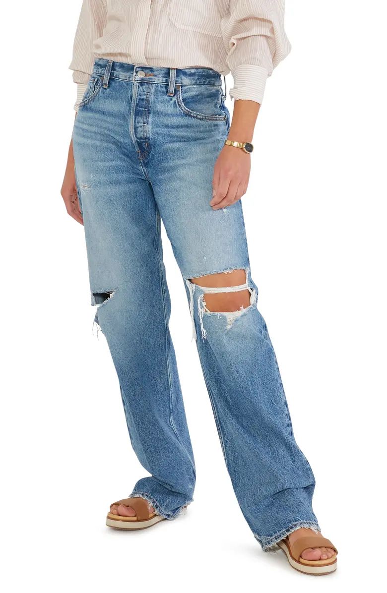 ÉTICA Altin Ripped Slouchy Boyfriend Jeans | Nordstrom | Nordstrom
