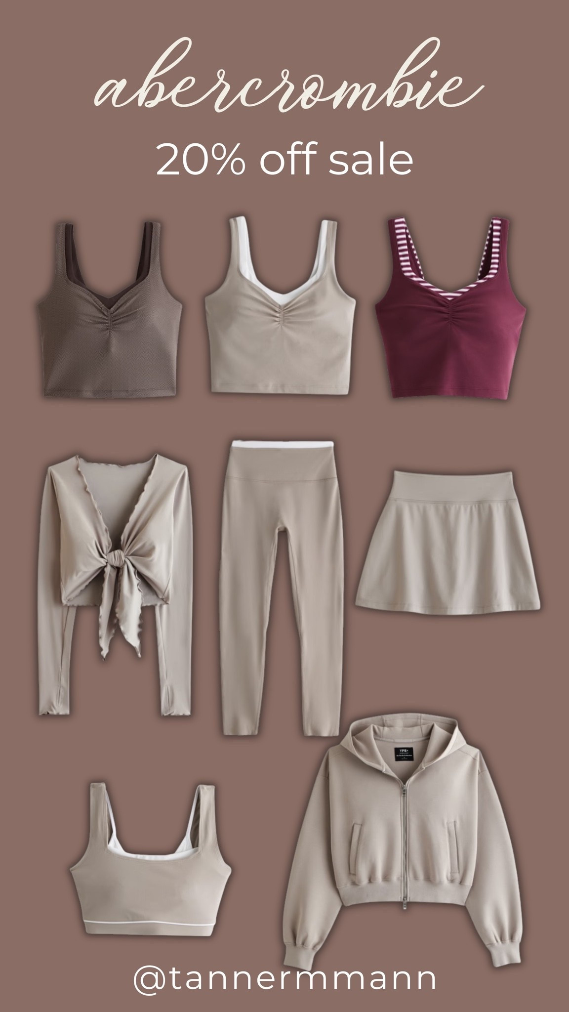 Abercrombie 20% Off Sale on activewear

#LTKActive #LTKSaleAlert #LTKTravel