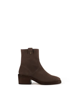 Oulton Ankle - Chocolate Suede | Fairfax & Favor (UK)
