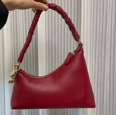 Aupen Nirvana Women's Leather Handbag Shoulder Bag Solid Color Small Bag | eBay US