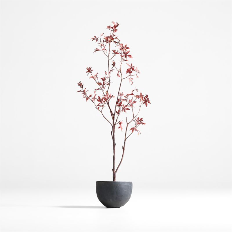 Potted Faux Maple Tree 5' + Reviews | Crate and Barrel | Crate & Barrel