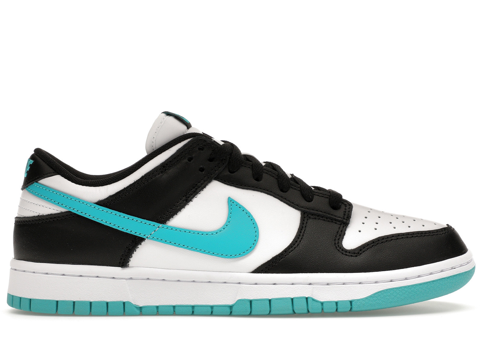 Men's Nike Dunk Low Sneakers in White/Dusty Cactus/Black | StockX