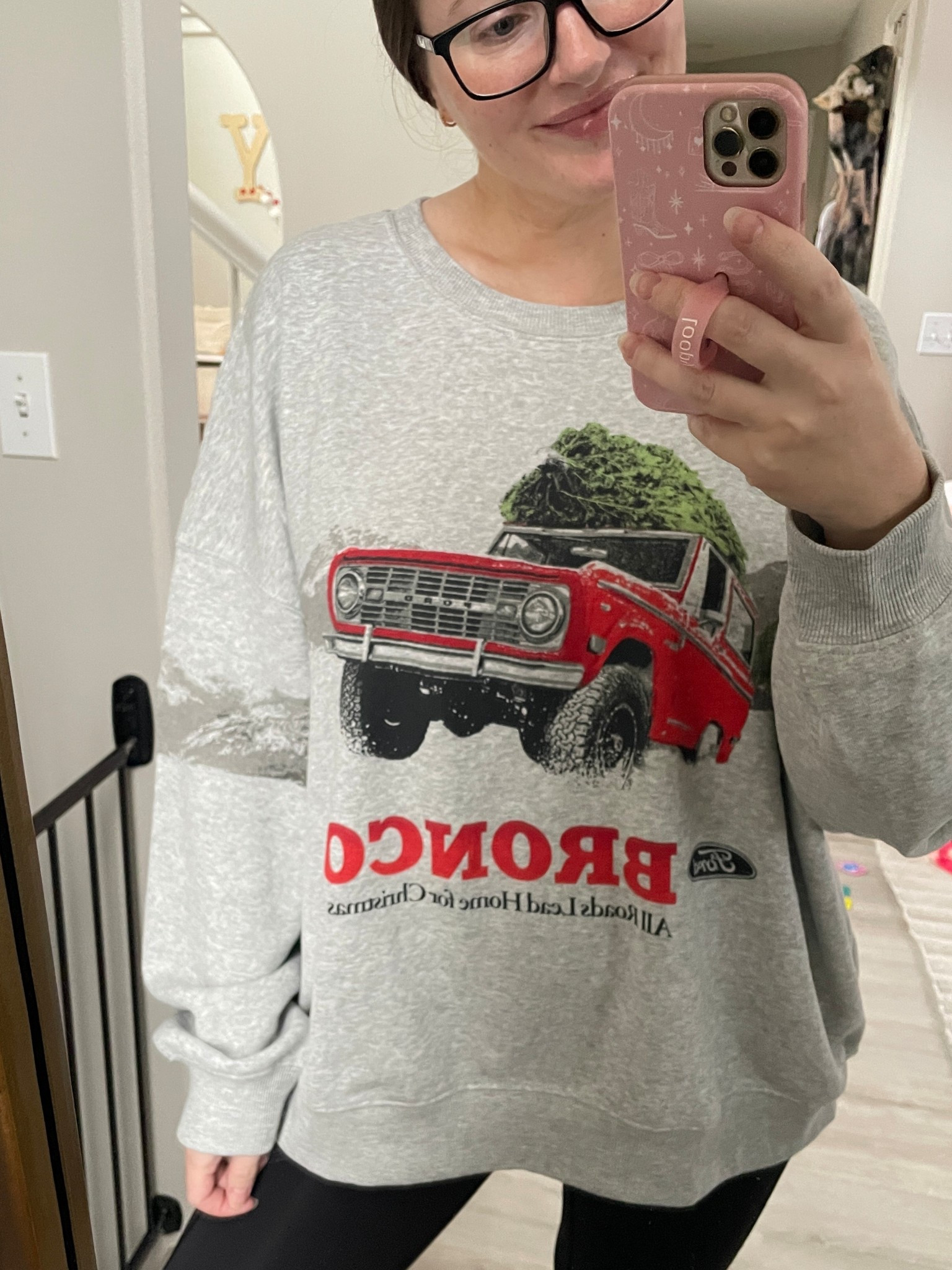 Bronco holiday sweatshirt 🎄♥️
Target graphic sweatshirt 

#LTKmomlife #LTKHoliday #LTKootd