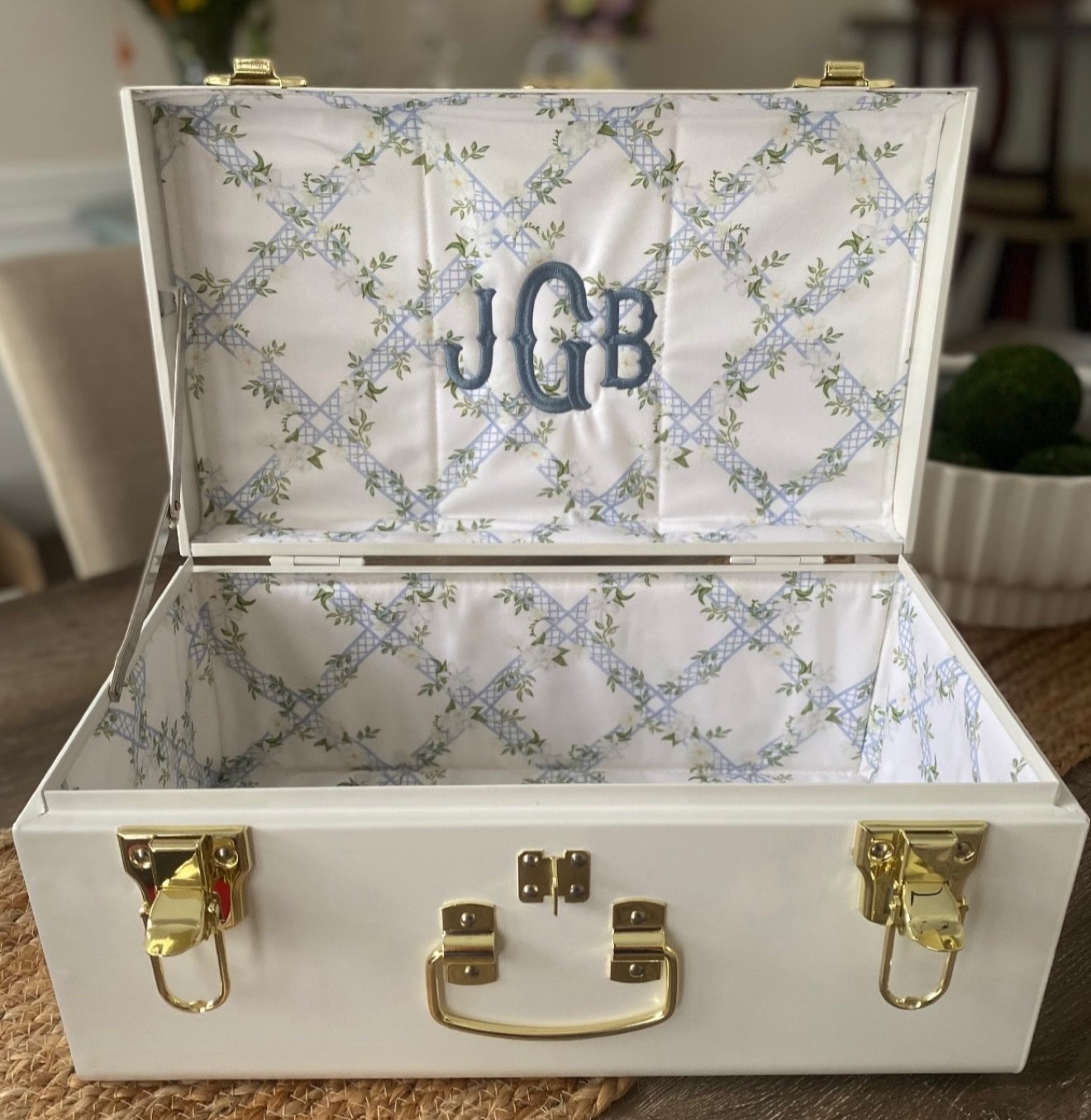 The perfect gift for a bride to be! It’s so beautiful and the mini is perfect size to hold all of her wedding keepsakes. 💍

#LTKWedding