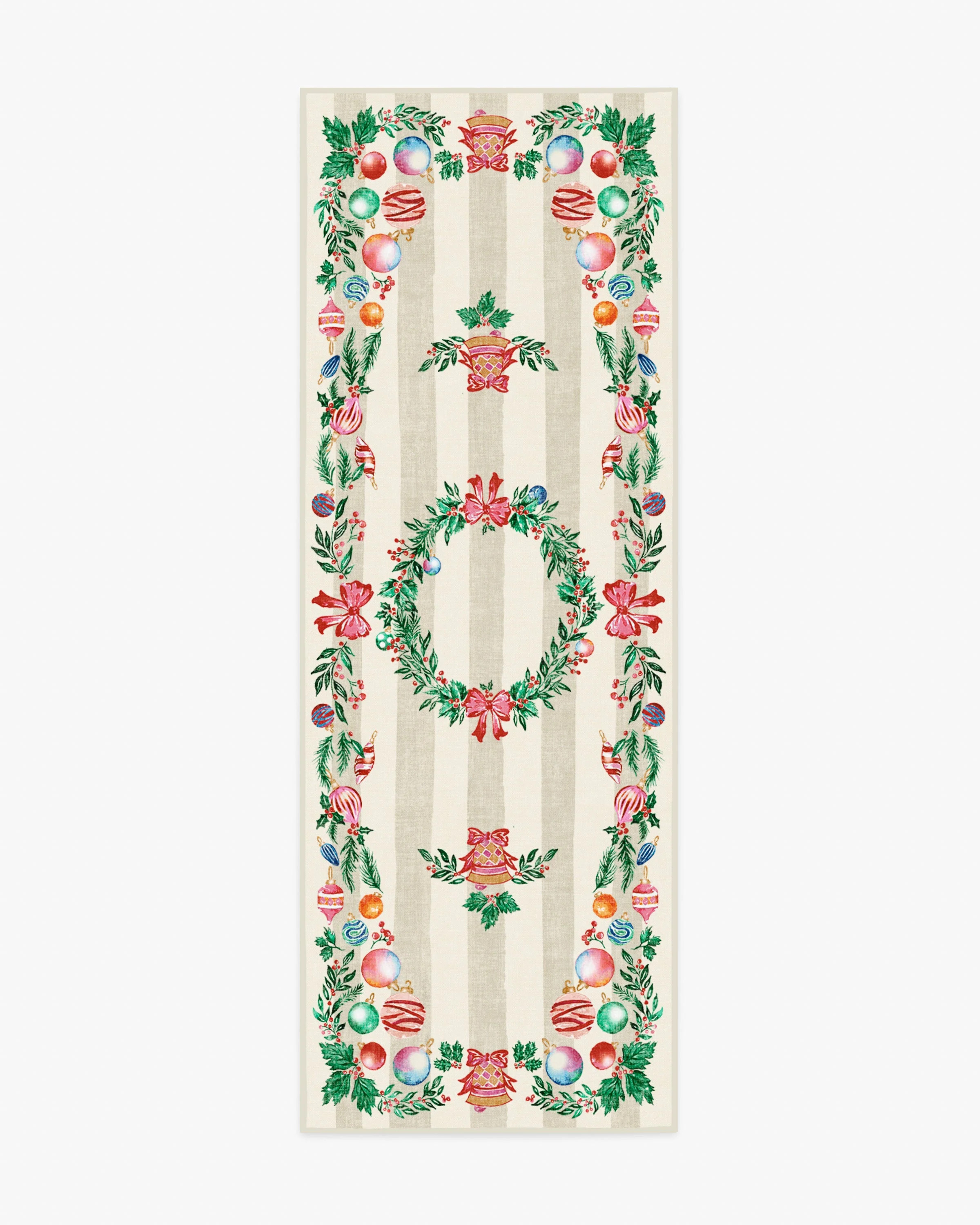 Lydia Garland Cream Multicolor Flatwoven Rug | Ruggable