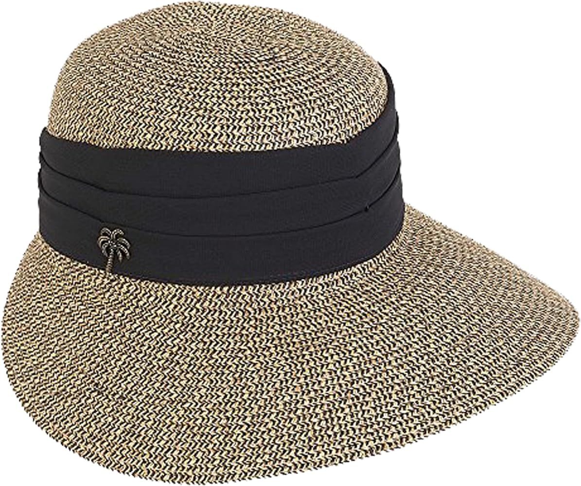 Sun 'N' Sand Women's Straw Hat - Sun Hat with UV Protection - Panama Hats for Women - Beach Hat -... | Amazon (US)