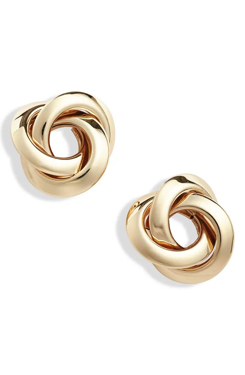 Nordstrom Knotted Circle Stud Earrings | Nordstrom | Nordstrom