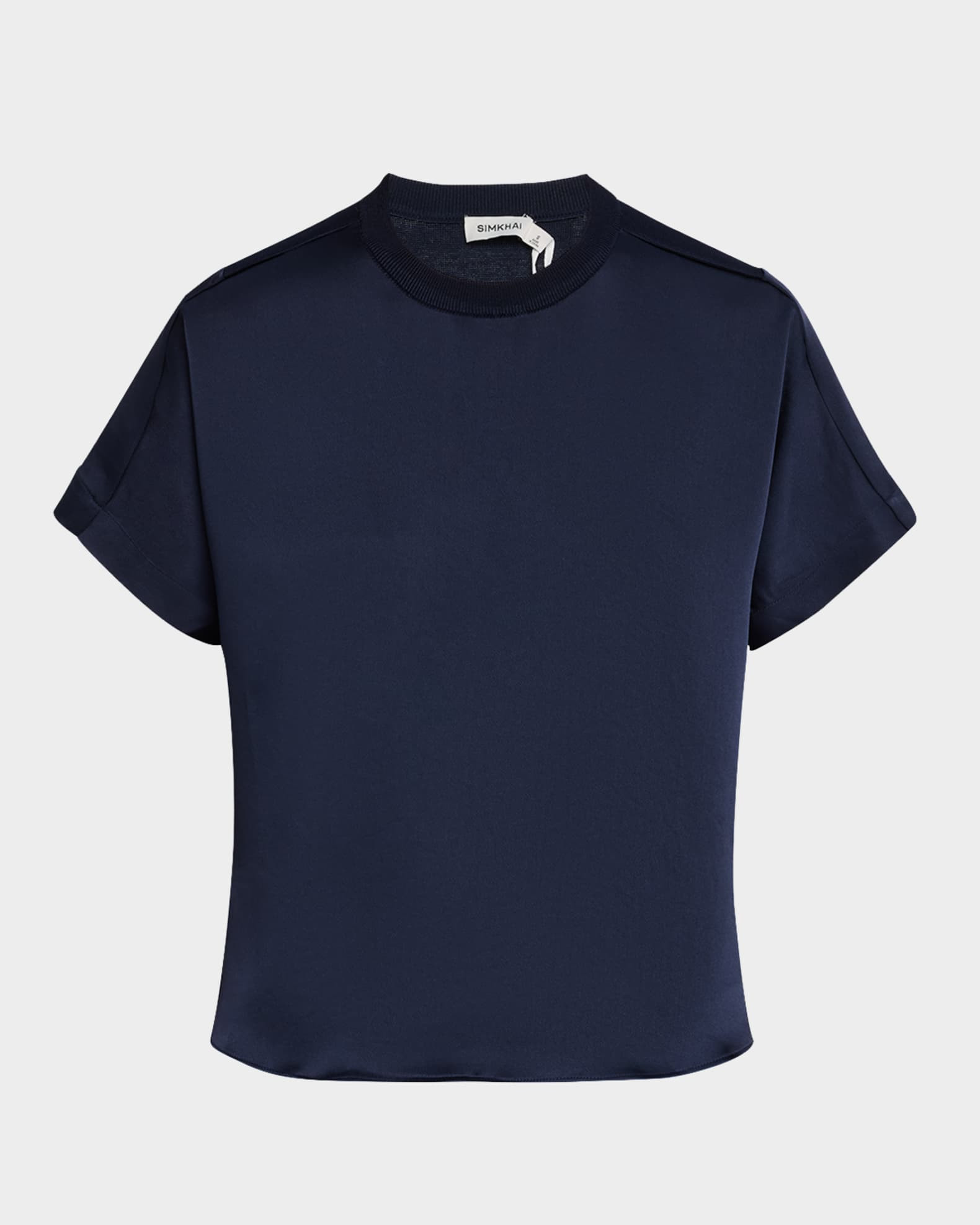 Addy Short-Sleeve Knit T-Shirt | Neiman Marcus
