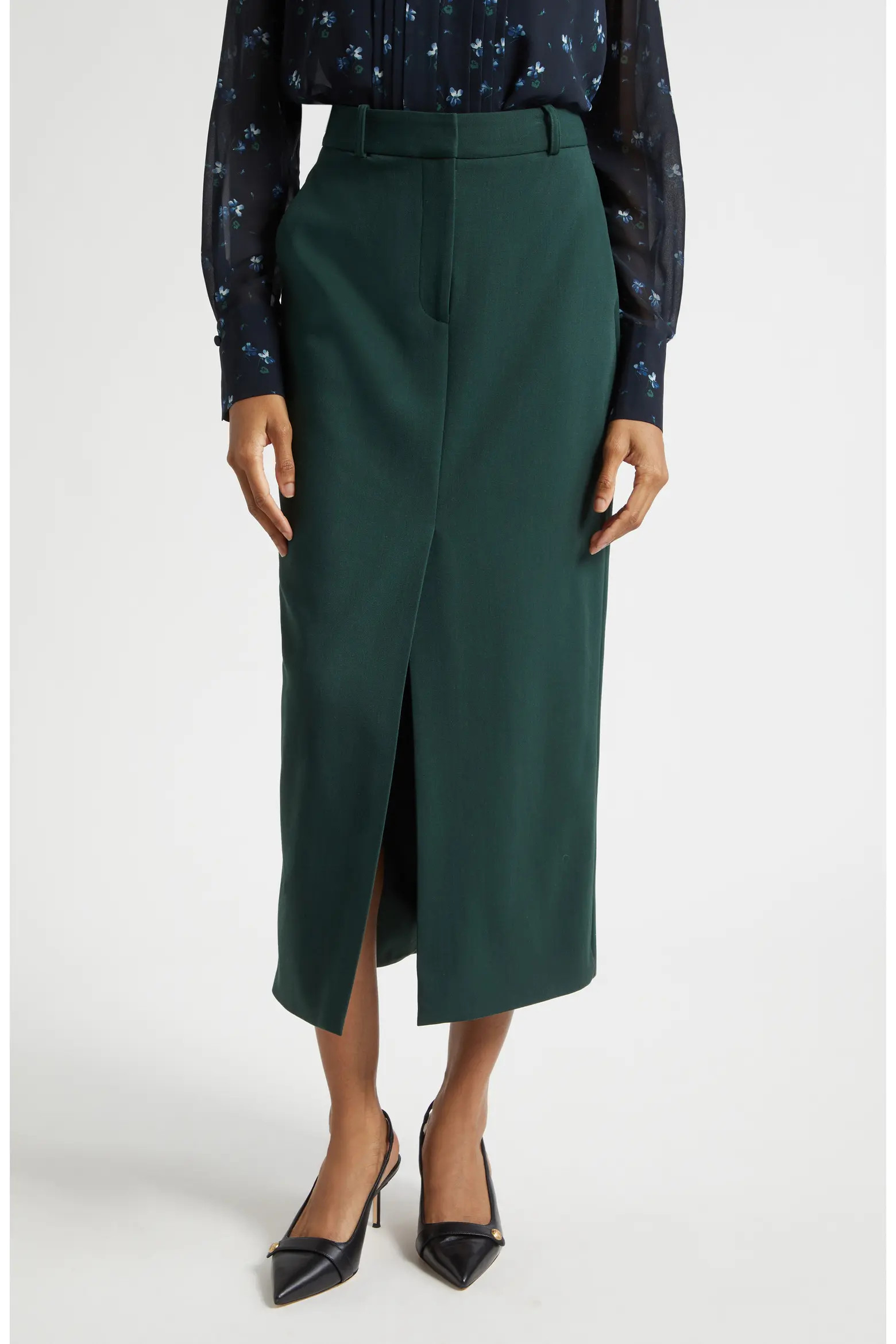 Maxine Front Slit Skirt (Women) | Nordstrom | Nordstrom