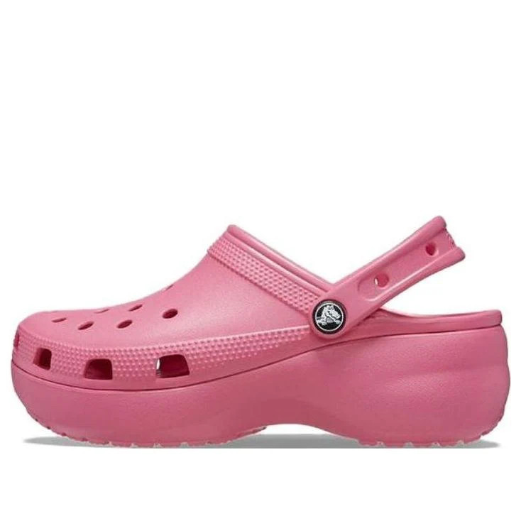 (WMNS) Crocs Classic Platform Clog 'Hyper Pink' 206750-6VZ | KICKS CREW