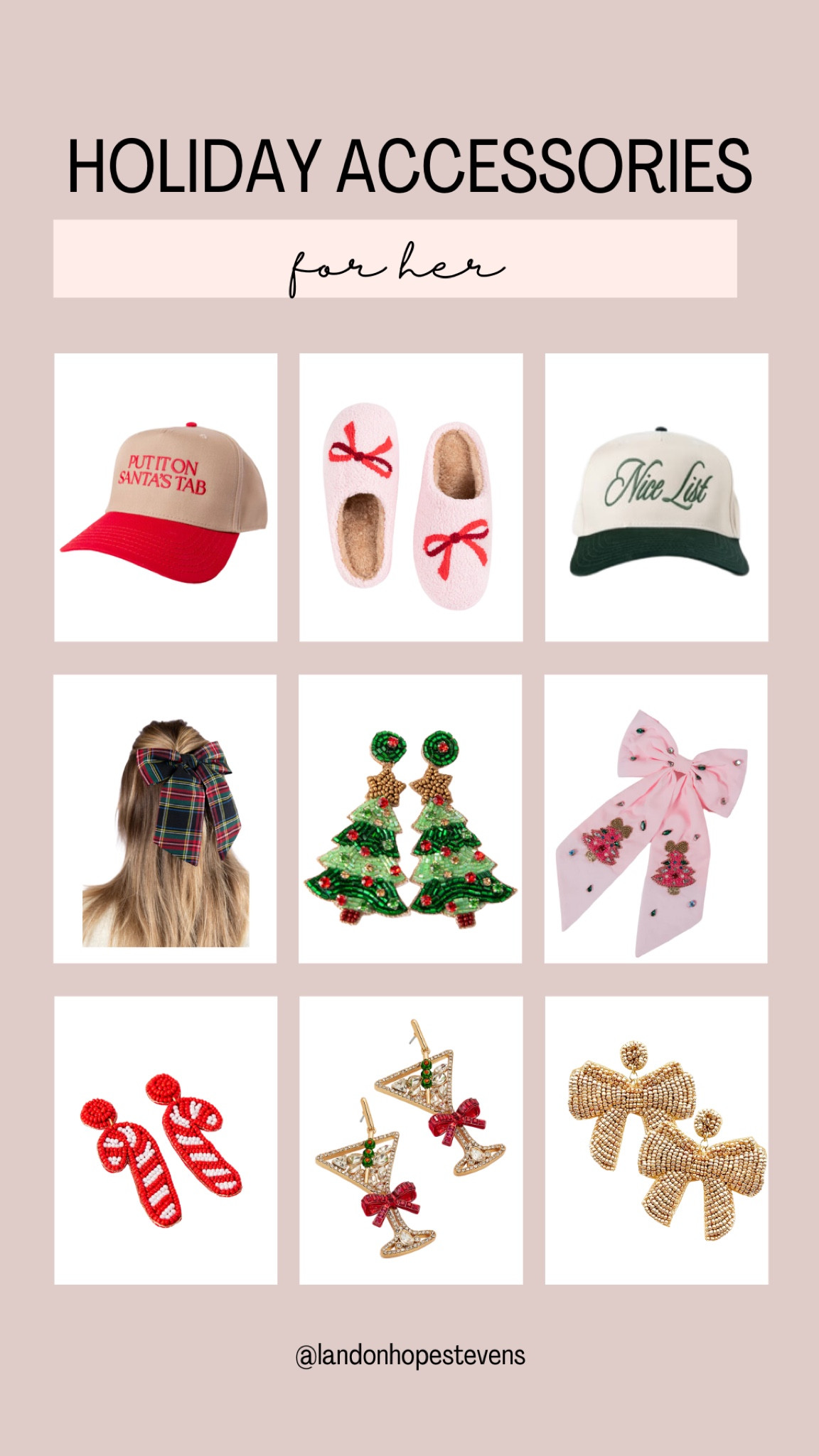 Add a festive touch to your outfit with these adorable holiday accessories! 🎅 Perfect for parties, family gatherings, and adding a little holiday cheer. #HolidayAccessories #FestiveFashion #ChristmasStyle #CuteAccessories

#LTKStyleTip #LTKHoliday