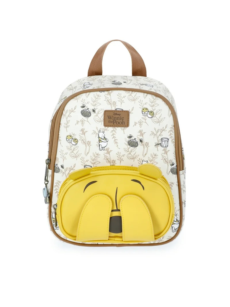 Disney Winnie the Pooh Women's 10.5" Mini Backpack, Tan | Walmart (US)