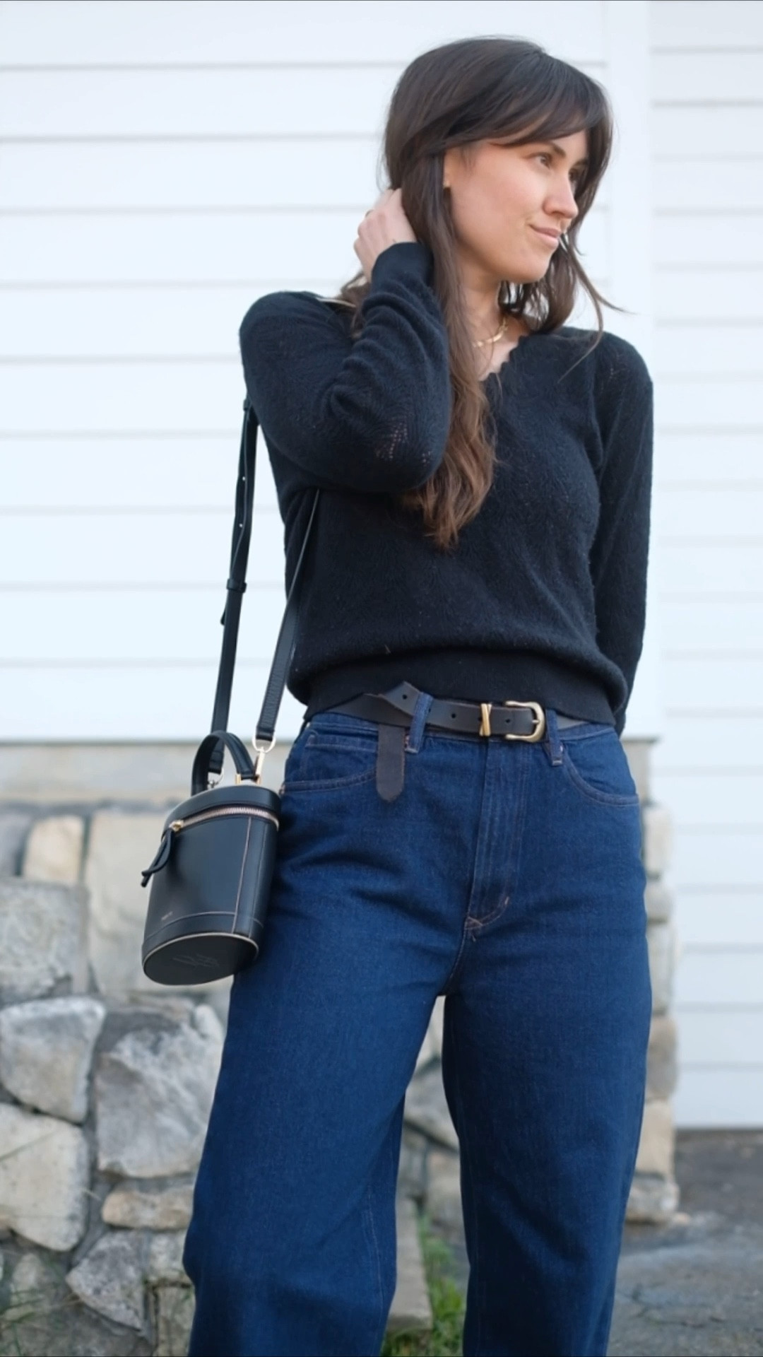 So excited for this collab from my friend Lindsey @abovethelawstyle and Dear John Denim! They are a roomy relaxed fit so go with your smaller jean size. All three washes are beautiful and soft - truly the cashmere of denim! Use code: DJXLAW (not case sensitive). If your size is sold out, you can still purchase them on Presale and they will ship out Feb. 12. #jeans