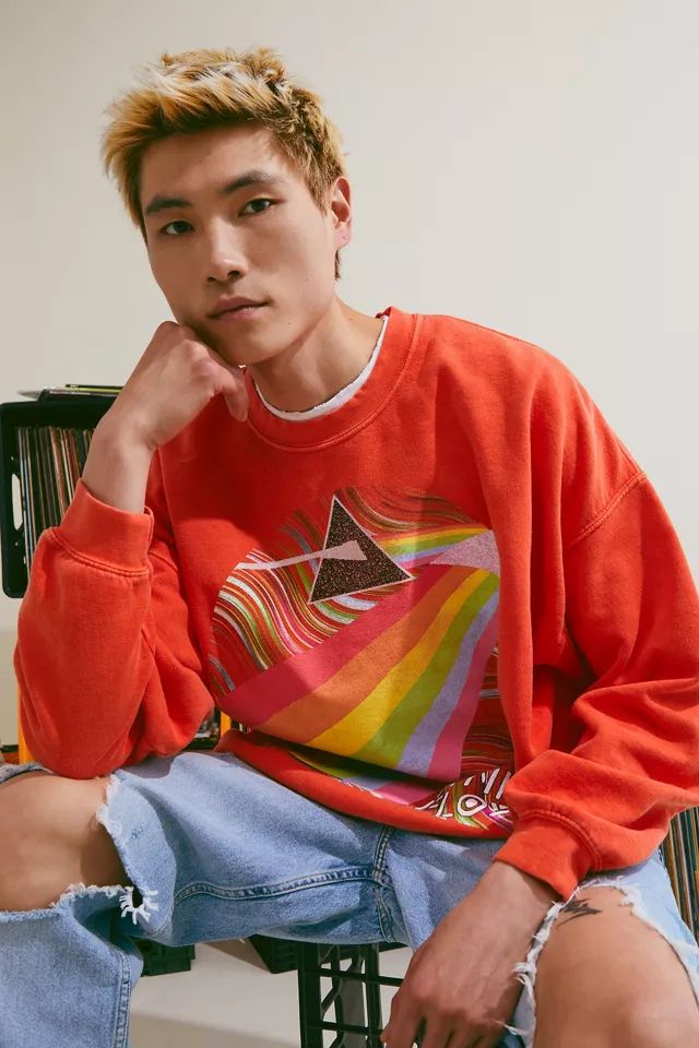 Pink Floyd The Dark Side Of The Moon Sweatshirt | Urban Outfitters (US and RoW)