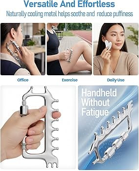 Yeamon Gua Sha - Juego de herramientas faciales y masajeadores, herramientas de cuidado de la pie... | Amazon (US)