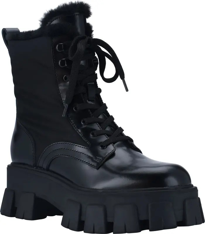 Marc Fisher LTD Happier Lace-Up Combat Boot | Nordstrom | Nordstrom