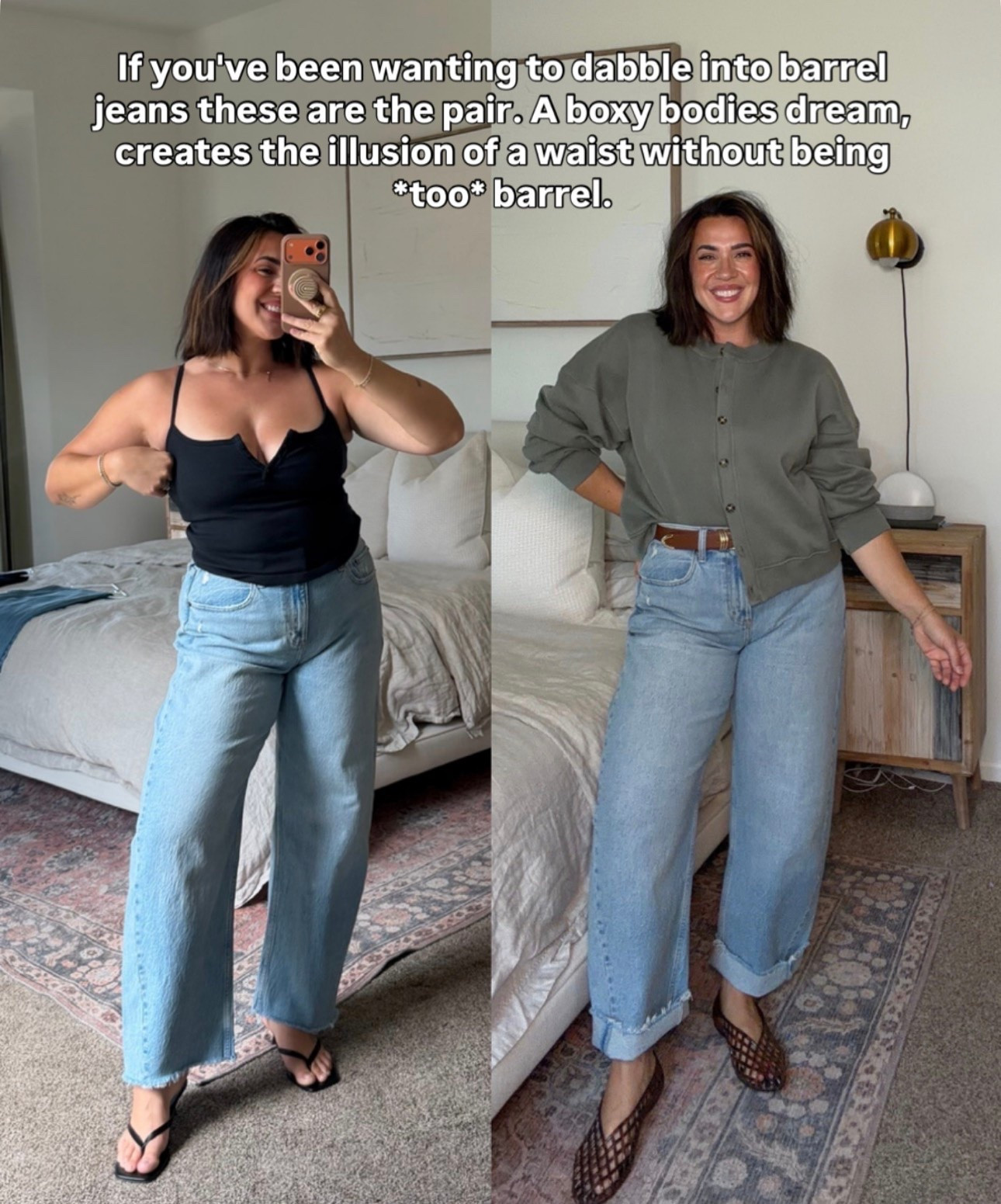Abercrombie denim sale guide! I’m a size 30R Use stackable code DENIMAF My all time favorite barrel jeans that are super slight and not too barrel
Size 30R wash: light

#LTKSeasonal #LTKMidsize #LTKSaleAlert