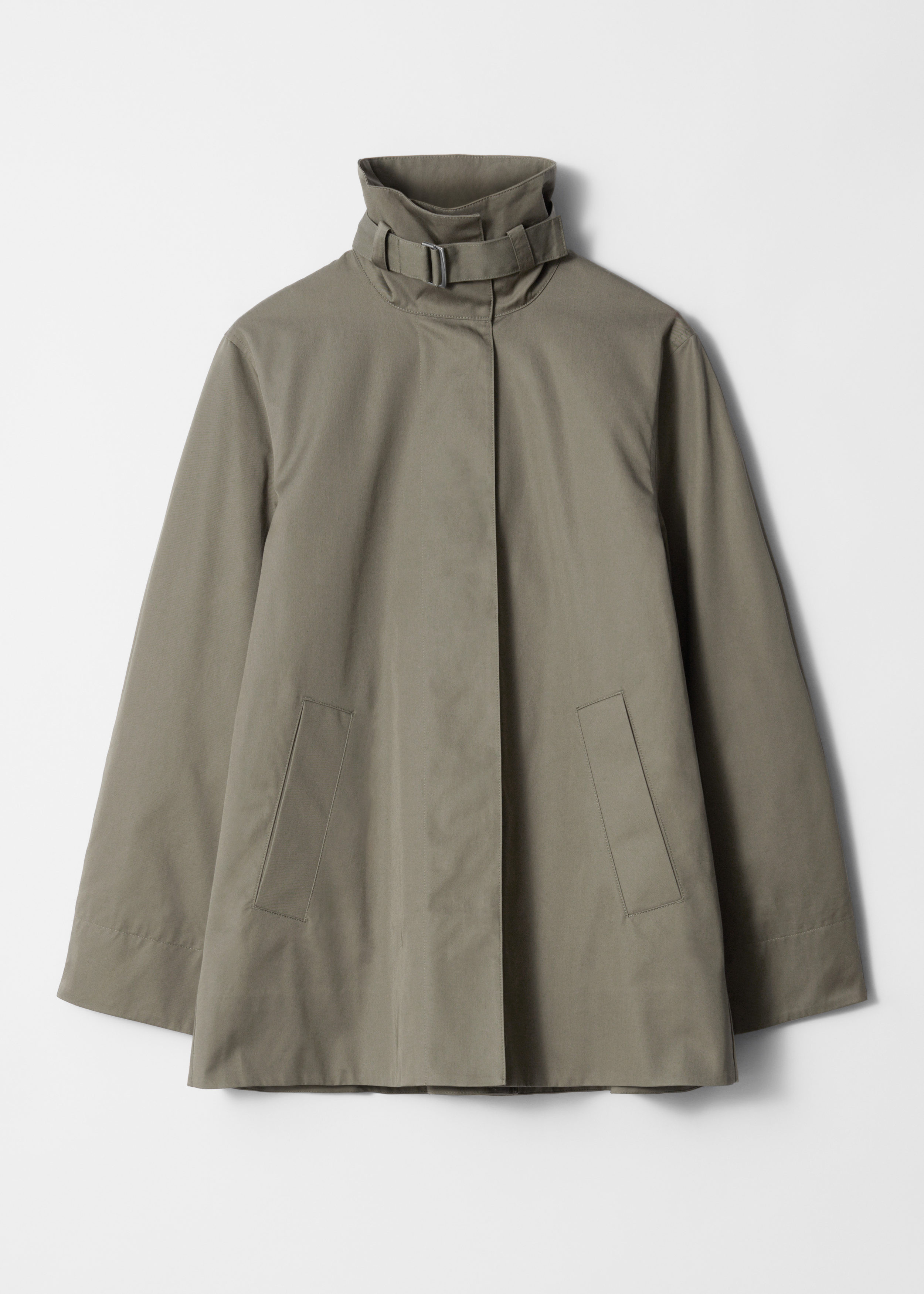 A-line Funnel-Neck Jacket | & Other Stories UK