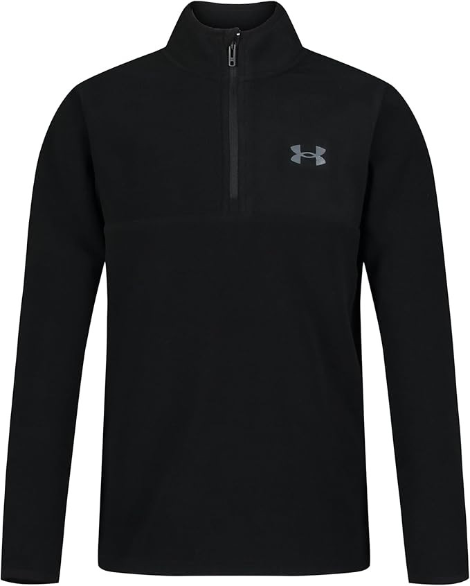 Under Armour Boys' Outdoor Quarter Zip Pullover Fleece, Lightweight Sweatshirt with a Full Fit | Amazon (US)