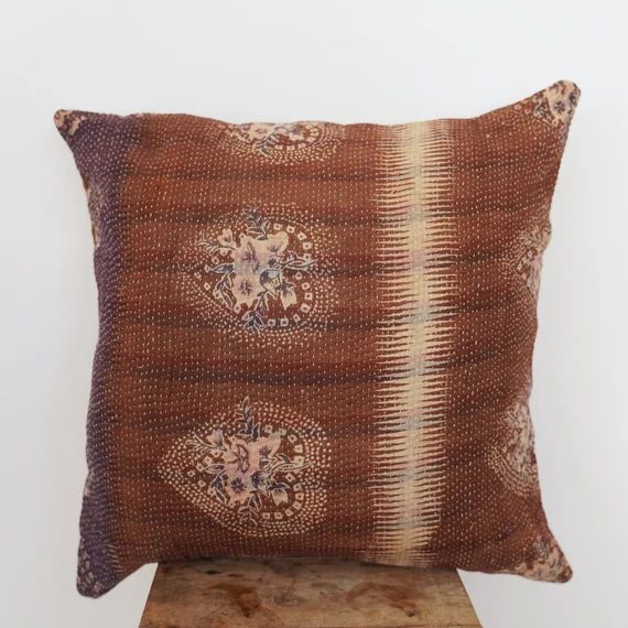 45X45CM Kantha Cushions Christmas Decor Handmade Classical - Etsy | Etsy (US)