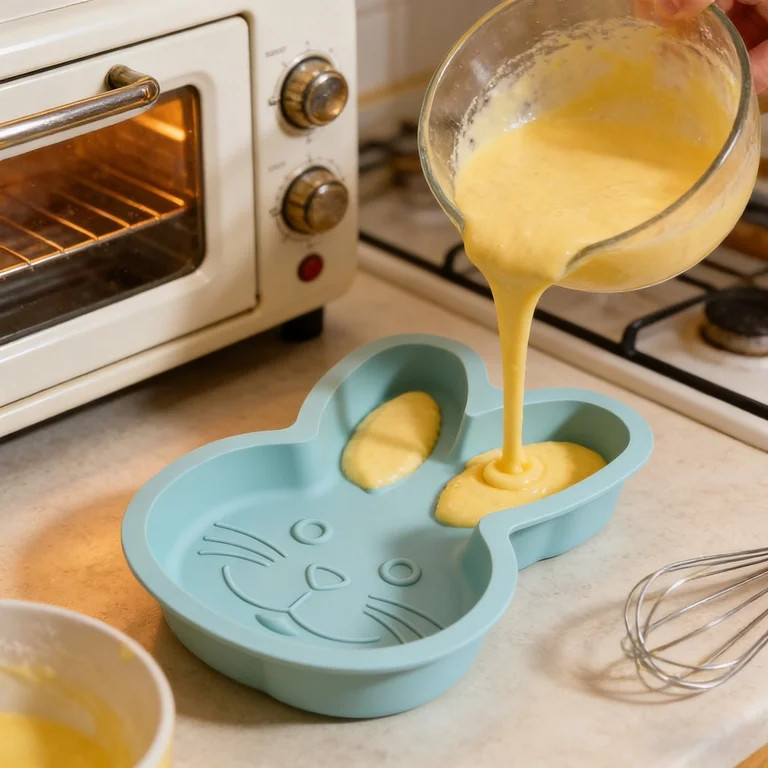 Orangide Easter Bunny Cake Pan Shaped Baking Mold Nonstick Cake Baking Pan for Oven Easter Baking... | Walmart (US)