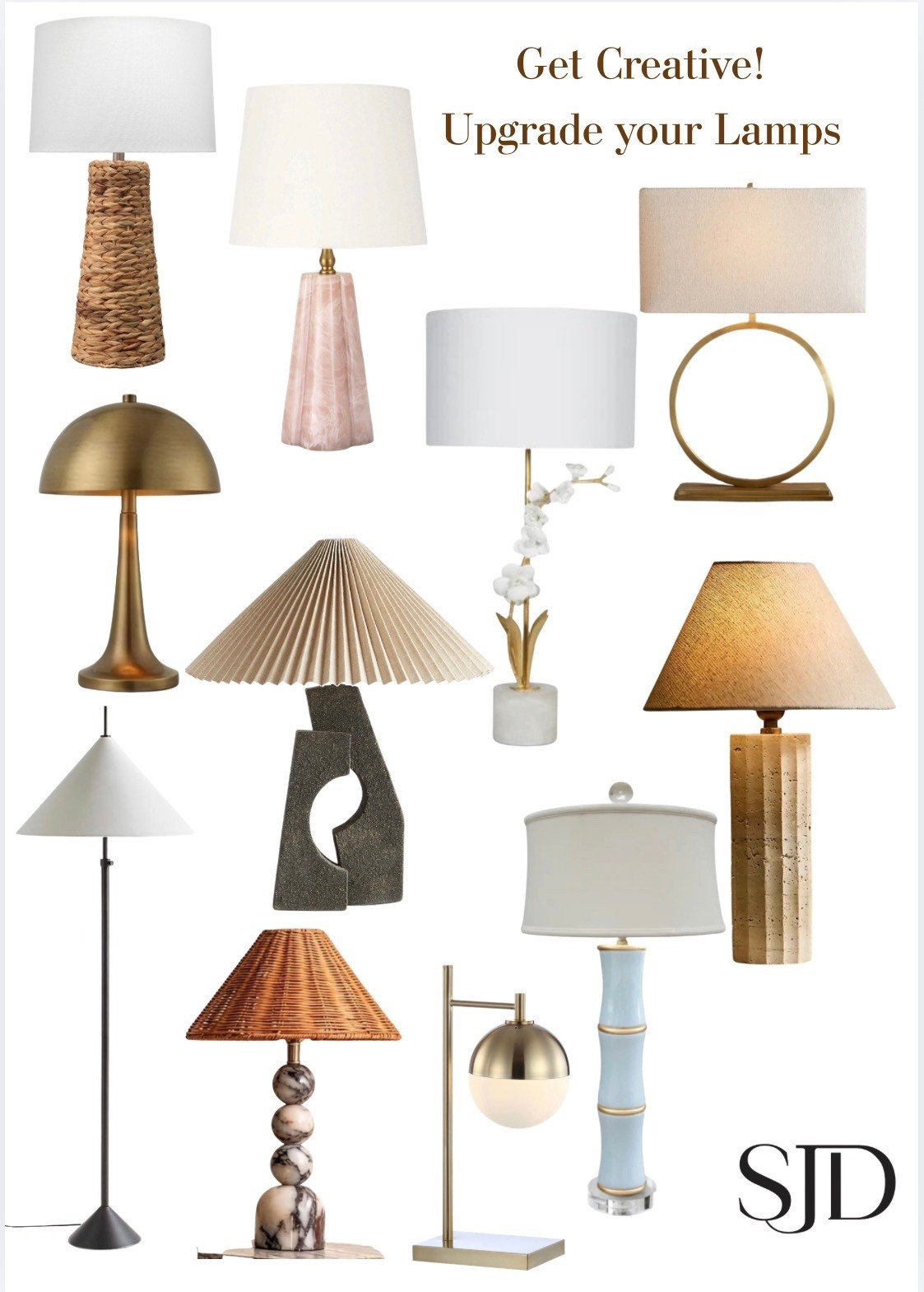 Lamps are one of the easiest ways to completely change the feel of a room. Swap out a basic lamp for one with texture, shape, or an unexpected material and suddenly your space feels custom, elevated, and collected. Think woven, marble, pleated shades, sculptural bases, or a pop of color to give your room personality without a full redesign.

#LampStyling #TableLamp #FloorLamp #HomeDecor #InteriorDesign 

#LTKMothersDay #LTKHome #LTKmomlife