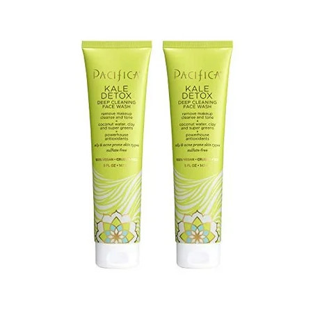 Pacifica Beauty Kale Detox Deep Cleansing Face Wash 5 Fl Pack of 2 | Walmart (US)