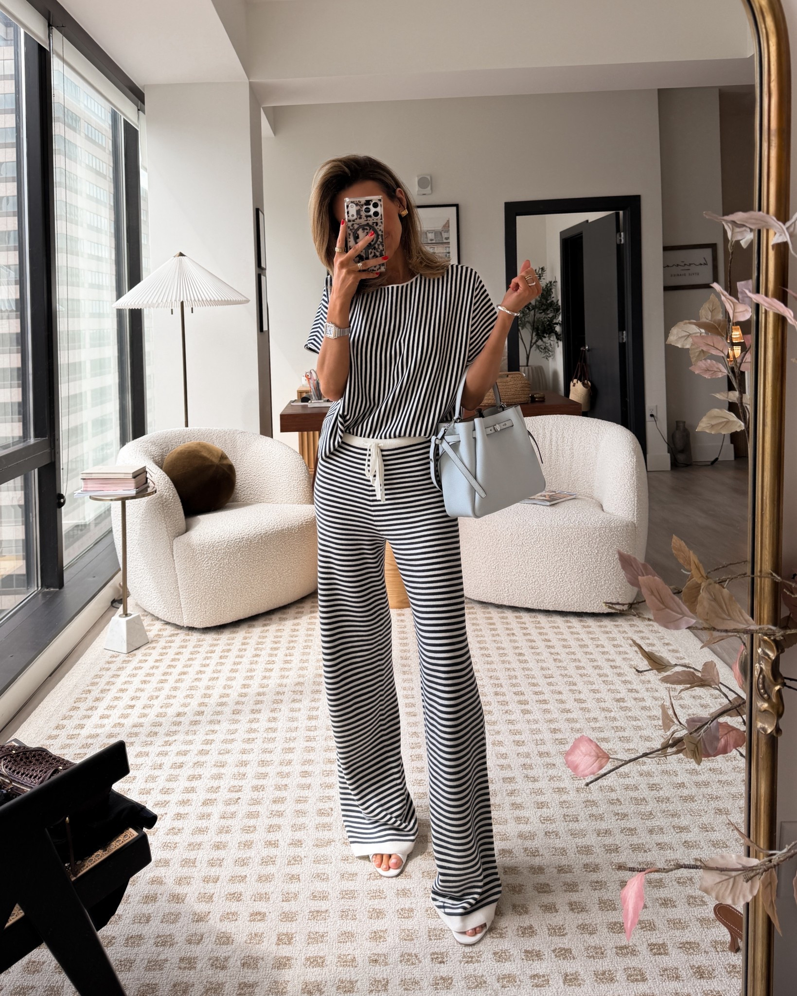 Admin work today wanted to be cozy for work! The perfect WFH outfit! Size xs, pants are long, I wore it out with chunky snekeats and it worked well! Love the fit, gives a slim silhouette I love! 

#LTKOver40 #LTKootd #LTKgrwm