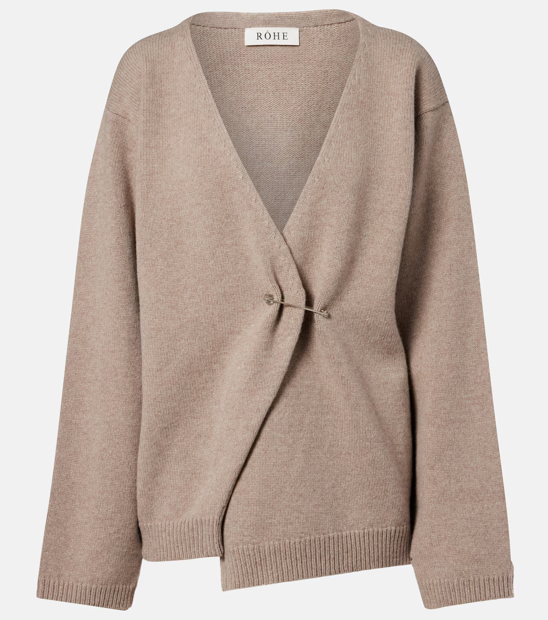 Wool and cashmere wrap cardigan | Mytheresa (US/CA)