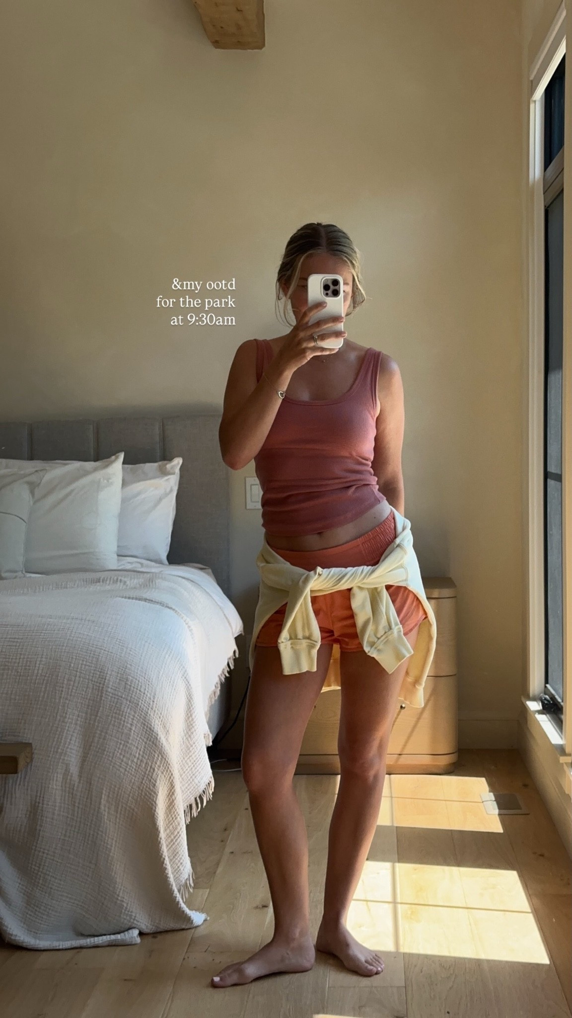 wearing size small in tank & size US 6 in shorts

#LTKsummer #LTKcanada