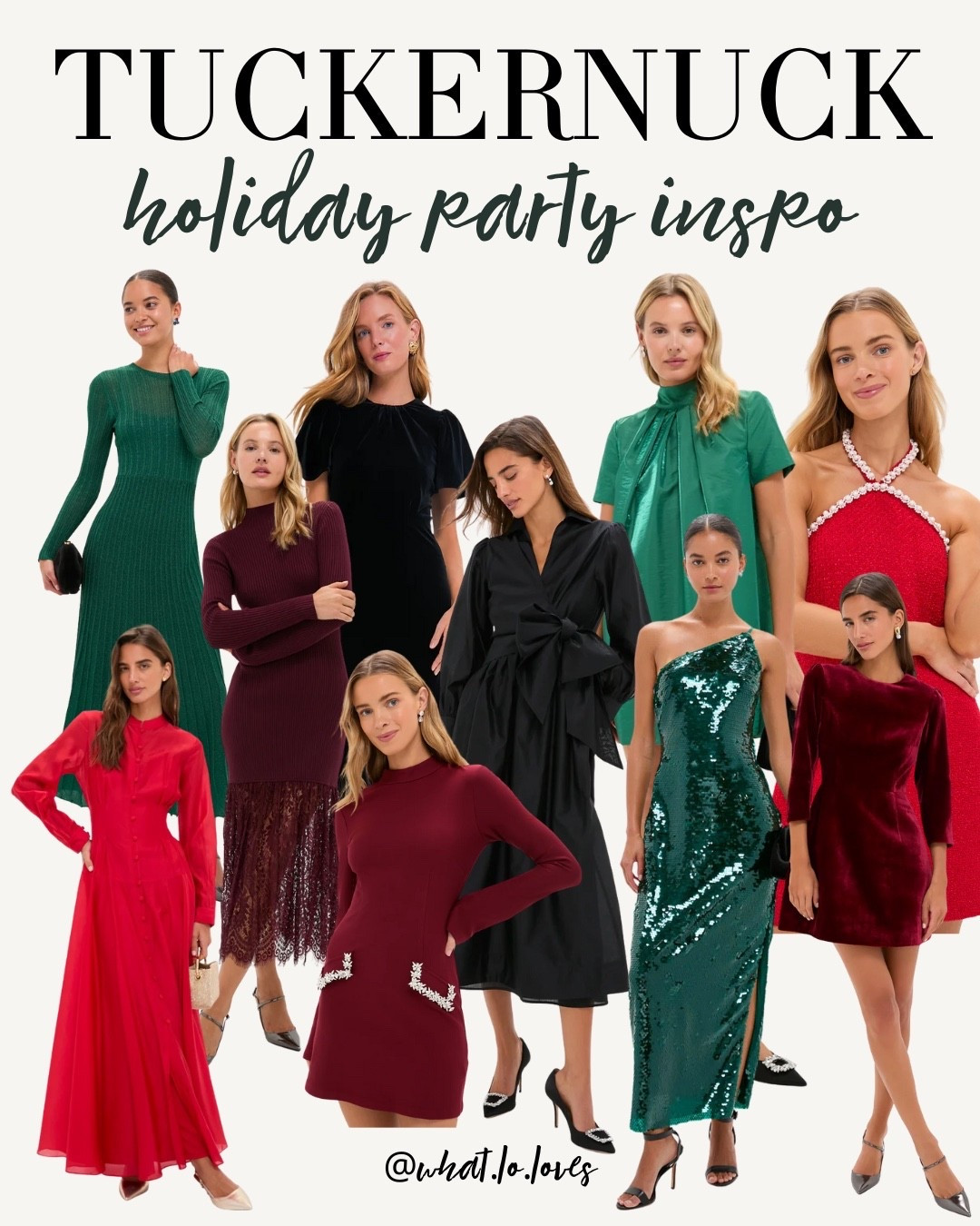 Festive + classy Tuckernuck picks ✨
NEW TUCKERNUCK DRESSES🌟 Holiday Party Inspo !!!! 🌟 I just love all of these dresses 

#LTKHoliday #LTKSeasonal #LTKPartyStyle #LTKUnder100 #LTKUnder200 #LTKGiftGuide #LTKFashion #LTKStyle #LTKFinds #HolidayPartyOutfit #TuckernuckStyle #TuckernuckFinds #HolidayDressIdeas #FestiveFashion #HolidayGlam #ChristmasPartyOutfit #WinterStyleInspo #DressEdit #ElegantStyle


#LTKSeasonal #LTKHoliday #LTKootd