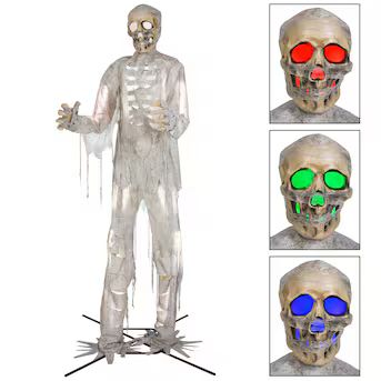 Haunted Living 12-ft Lighted Animatronic Mummy | Lowe's