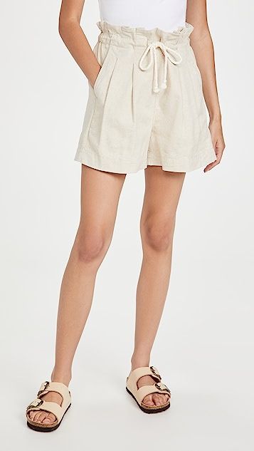 Natural Paperbag Shorts | Shopbop