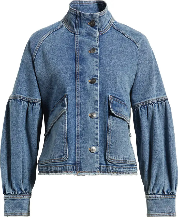 Blouse Sleeve Denim Jacket | Nordstrom