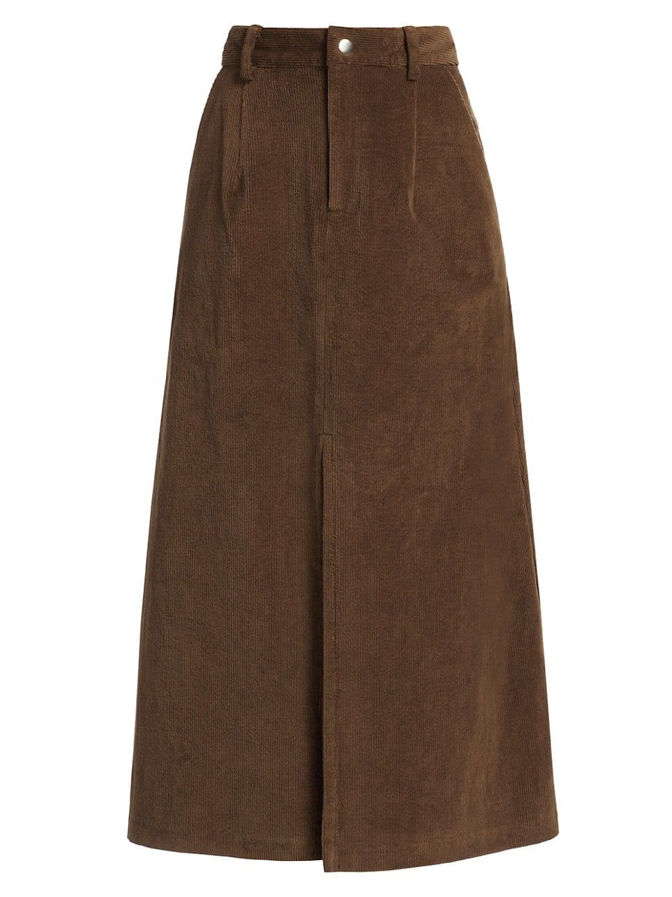 Cooper Corduroy Cotton-Blend Midi-Skirt | Saks Fifth Avenue