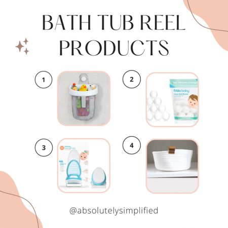 Bath Tub Reel Products

#LTKhome #LTKkids #LTKbaby