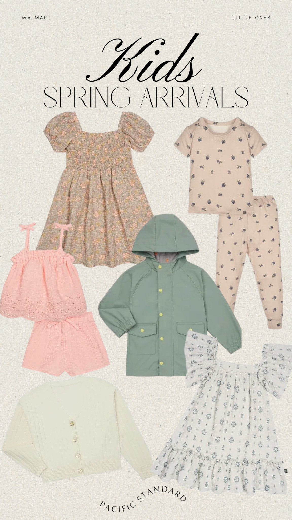 New in! The latest in kids clothes, perfect for spring break and the summer season ahead! #walmart #walmartkids 

#LTKkids #LTKfamily #LTKSeasonal