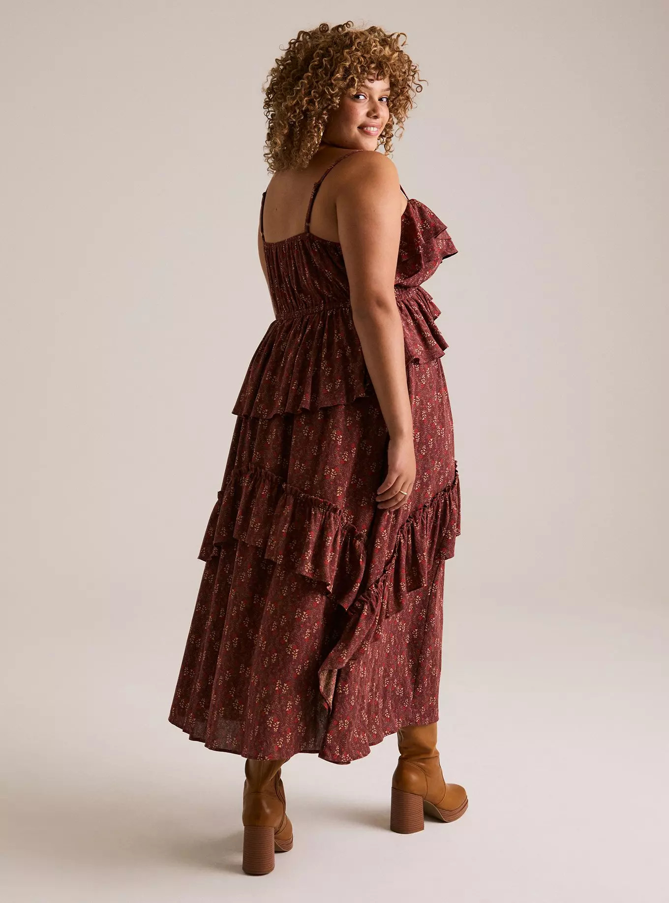 Festi Ruffled Maxi Dress | Torrid (US & Canada)
