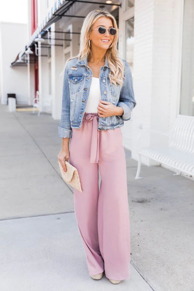 Epiphany Moment Blush Pants | The Pink Lily Boutique