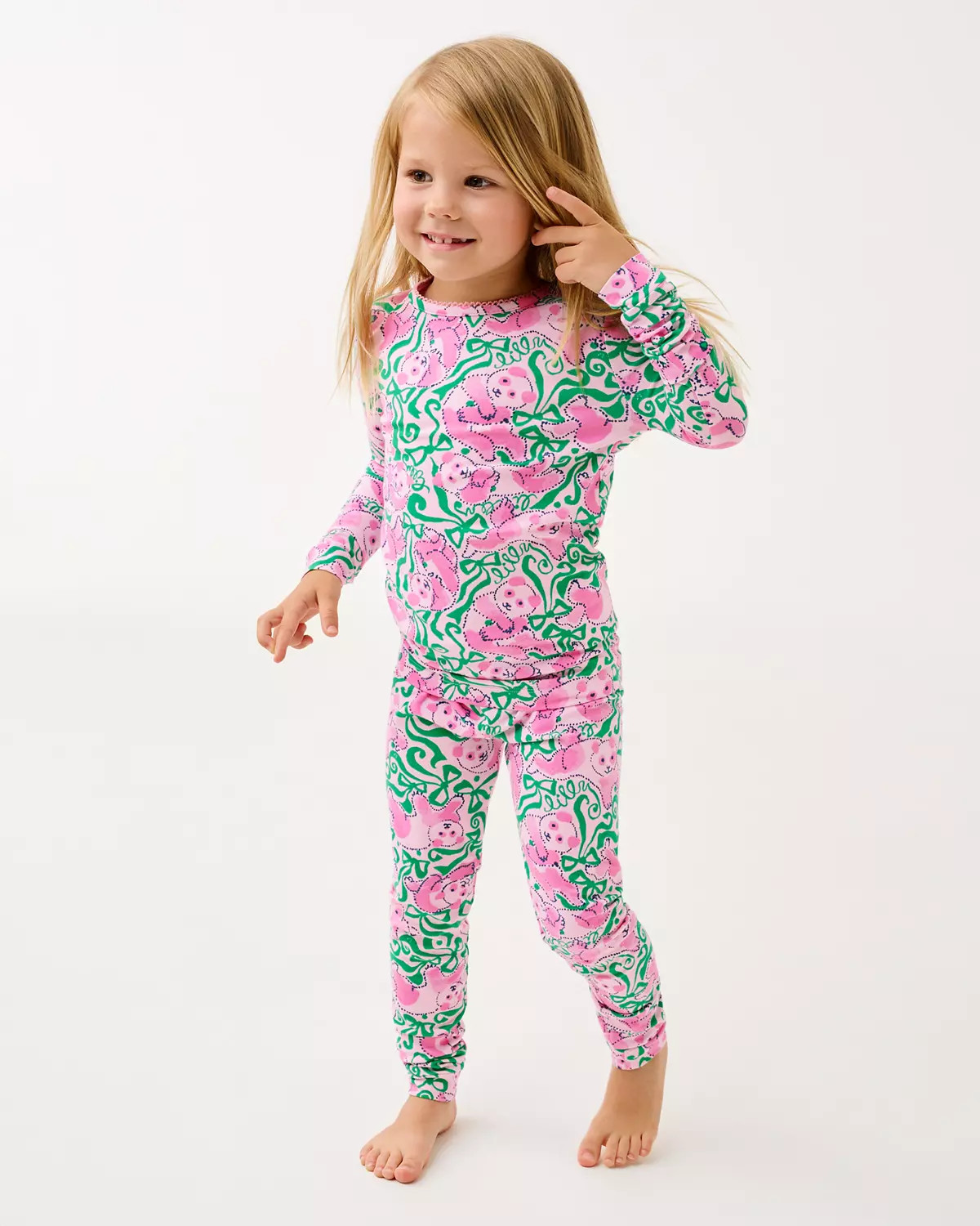 Girls Mini Sammy Pajama Set | Lilly Pulitzer