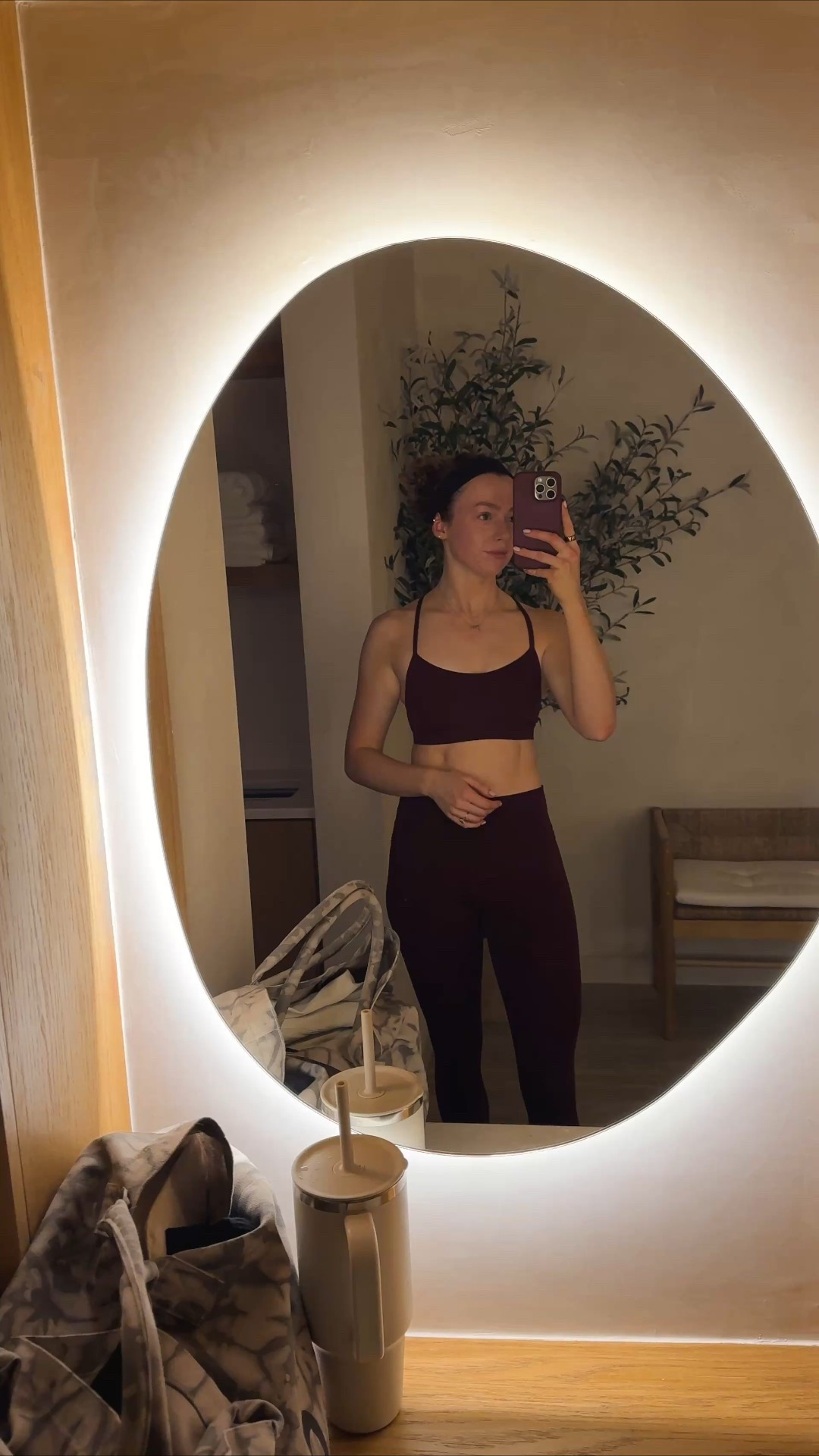 Pilates outfit - Color, garnet

#LTKFindsUnder100 #LTKActive