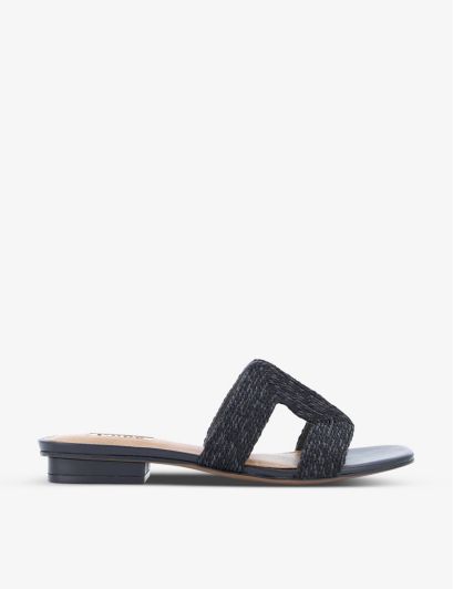 Loupe cut-out woven sandals | Selfridges