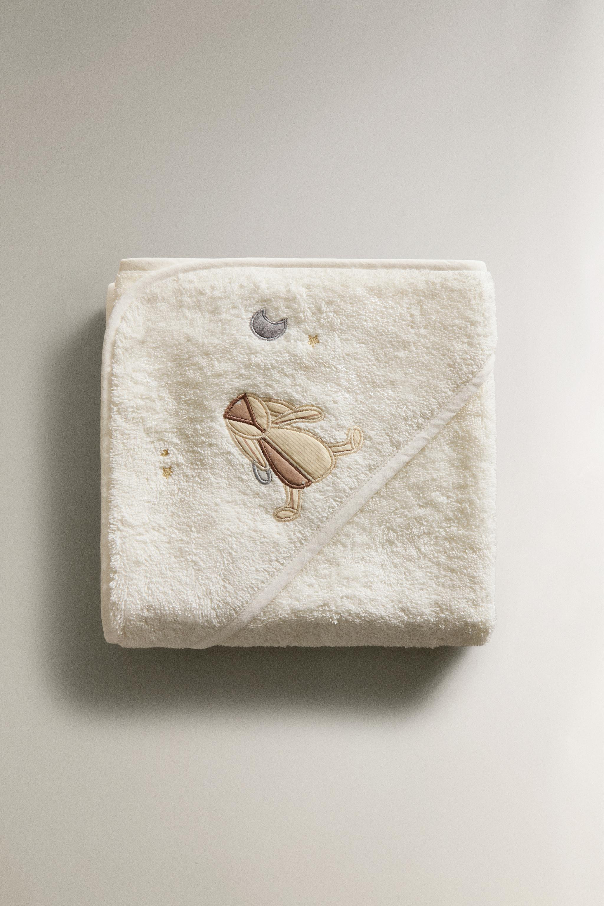 HOODED BABY BATH TOWEL | Zara US