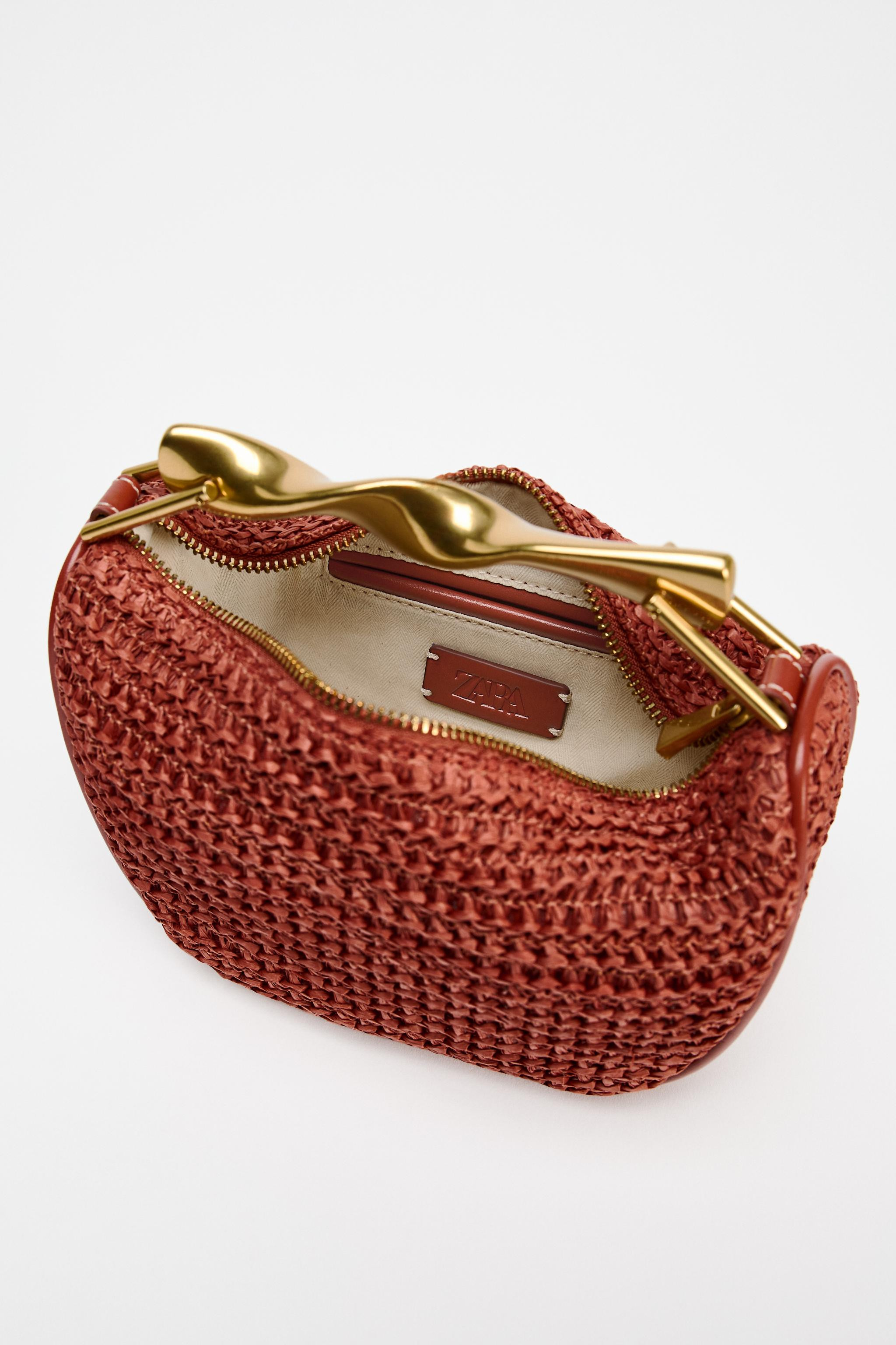 MINI BAG WITH METAL HANDLE | Zara UK